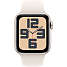 Apple Watch SE (2024) 40 mm GPS S/M - Starlight Aluminium Sport Band