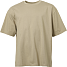 VRS herre oversized T-shirt str. M - beige