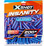 X-shot Insanity genopfyldningspakke med 200 pile
