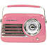 Madison retro radio m. Bluetooth og FM (Pink)