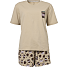 VRS dame pyjamas str. 4XL - brun