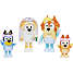 Bluey figurer bryllup 4-pak