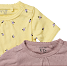 VRS baby 2-pak body str. 80 - rosa/gul