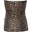 VRS dame tube top str. 2XL - brun