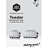 OBH Nordica Manhattan høj brødrister 2259 - sort