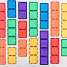 Connetix Ractangle Pack magnetsæt 18 dele - Rainbow