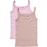 VRS børne 2-pak undertrøjer str. 110/116 - gammelrosa/pink