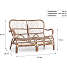 Suma 2-personers loungesofa - rattan