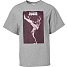 David Bowie T-shirt str. XL - lysegrå