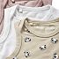 VRS baby 3-pak body str. 86 - printet/hvid/gammelrosa