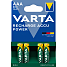 Varta Recharge Accu 4-pak AAA 800mAh genopladelige batterier
