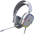 EXO Nomad Ultralight RGB headset - hvid