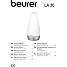 Beurer LA 30 Elektrisk aromalampe Bomuld Sølv. Hvid