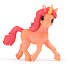 Unicorn academy babyenhjørning samlefigur