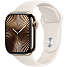 Apple Watch S10 Cell 42 mm S/M - Gold Titanium Sport Band