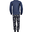 VRS børne pyjamas str. 110/116 - blå