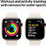 Apple Watch S10 Cell 42 mm S/M - Gold Titanium Sport Band