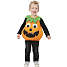 Halloween græskar kostume med lomme str. 92