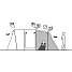 Easy Camp hamra 5 personers tunneltelt