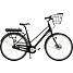 SCO Premium E-Metropolis dame elcykel 8 gear 28" 15AH 2025 - sort