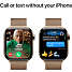 Apple Watch S10 Cell 42 mm - Gold Titanium Milanese Band