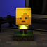 Minecraft Alex lampe - multifarvet