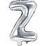 Folieballon "Z" 33 cm - flere varianter - assorteret