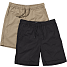 VRS teen 2-pak shorts str. 134/140 - sort/brun