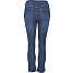 VRS dame denim capri bukser str. 36 - mørkblå