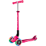 Primo foldbar 3-hjulet løbehjul - fuchsia