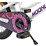 Puch Moonlight pige juniorcykel 1 gear 16" 2024 - hvid/pink