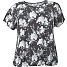 VRS dame T-shirt str. 52 - blomstret