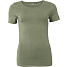 VRS dame T-shirt str. 2XL - oliven