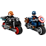 LEGO® Marvel Black Widow og Captain Americas motorcykler 76260