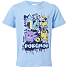 Pokémon T-shirt str. 122/128 - blå