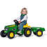 Rolly Toys John Deere traktor med anhænger