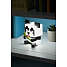 Panda natlampe - hvid og sort
