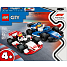 LEGO City Williams Racing og Haas Formel 1 racerbiler 60464