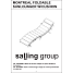 Montreal foldbar solseng inkl. hynde