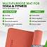 Tunturi yogamåtte 8 mm 183 x 61 cm - orange