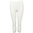 VRS dame capri leggings med blonde str. 2XL - råhvid