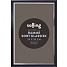Klassisk sort ramme m. refleksfrit glas - 20x30 cm