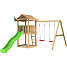 Jungle Gym  legetårn komplet inkl. gyngemodul og rutsjebane