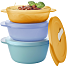 Tupperware Essentials bowle sæt (400ml/600ml/800ml)