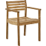Rosenbord havestol - teak