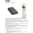 SBS Solar Power Bank 10.000mAh - sort