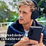Sony WH-1000XM5 trådløse hovedtelefoner med støjreduktion - blå