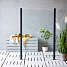 Nordic glashegn til alu stolper H: 150 x B: 100 cm klar glas