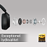 Sony WH-1000XM5 trådløse hovedtelefoner med støjreduktion - sølv