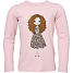 VRS børne bluse str. 110/116 - pink
